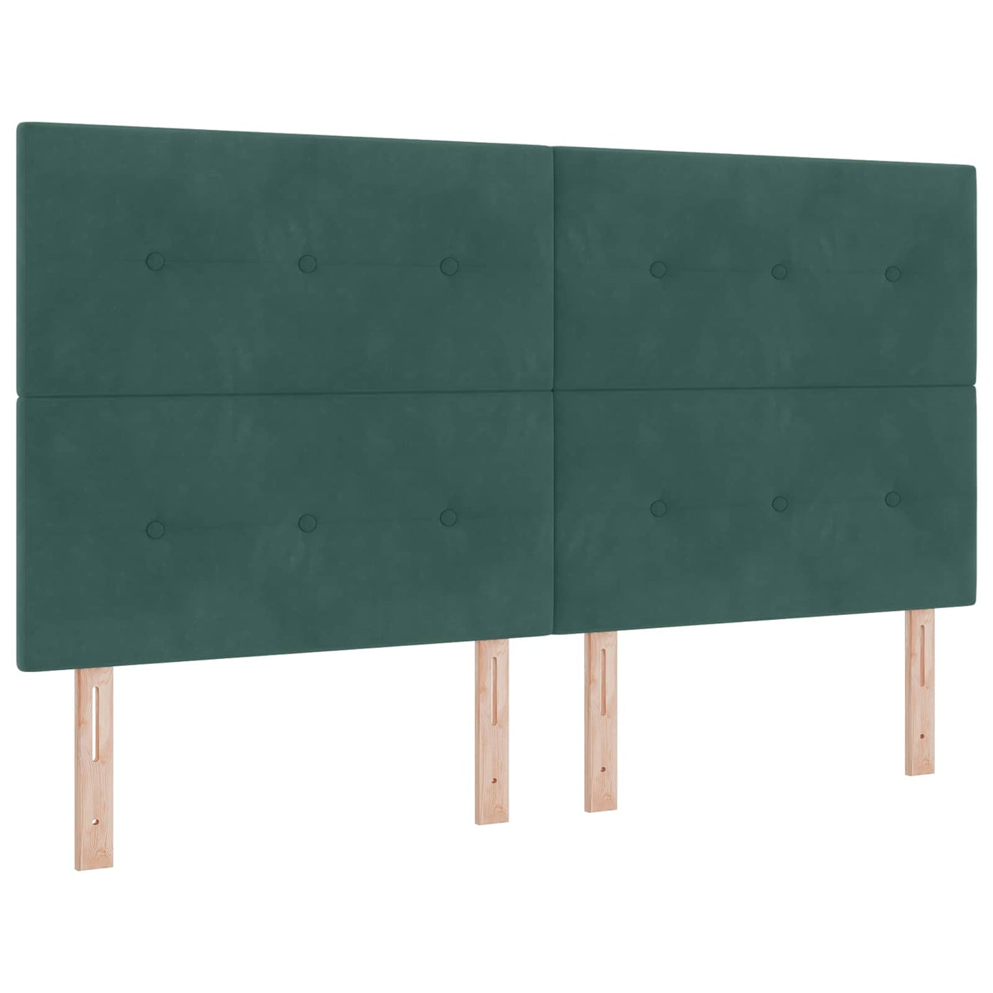 LED Hoofdbord met LED-stripverlichting Groen 180 cm Fluweel is nu te koop bij PeponiXL, paradijselijk wonen!