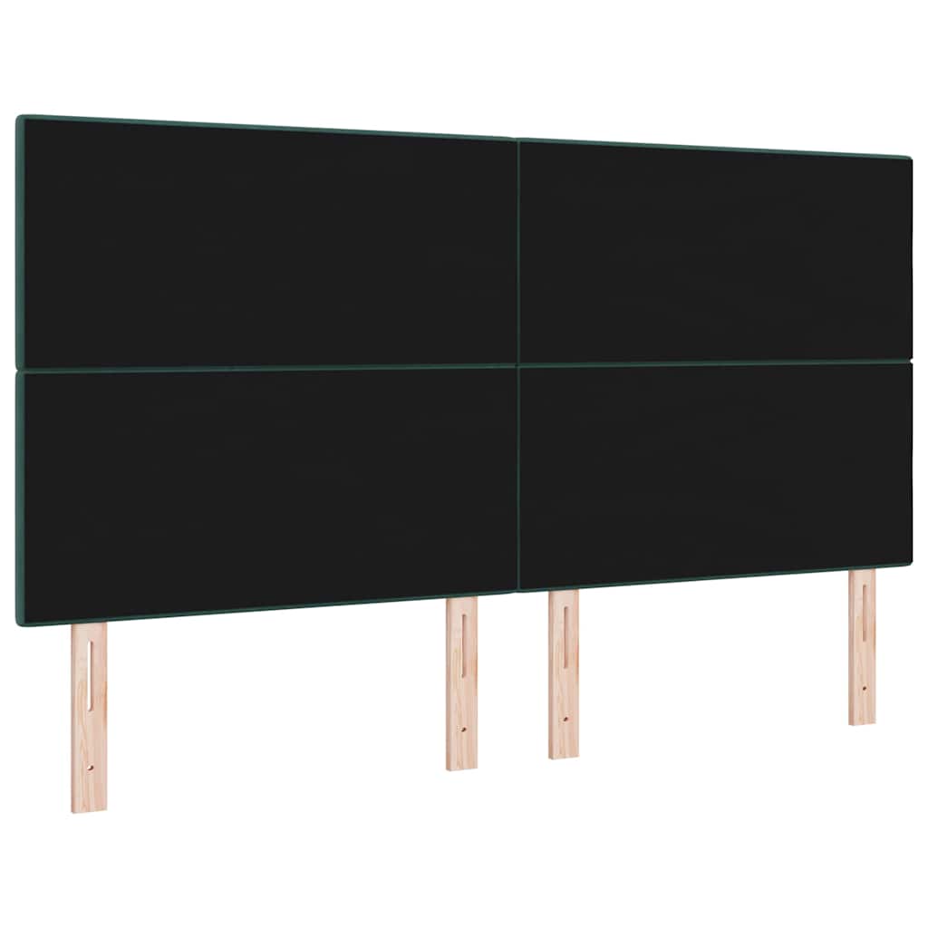 LED Hoofdbord met LED-stripverlichting Groen 180 cm Fluweel is nu te koop bij PeponiXL, paradijselijk wonen!