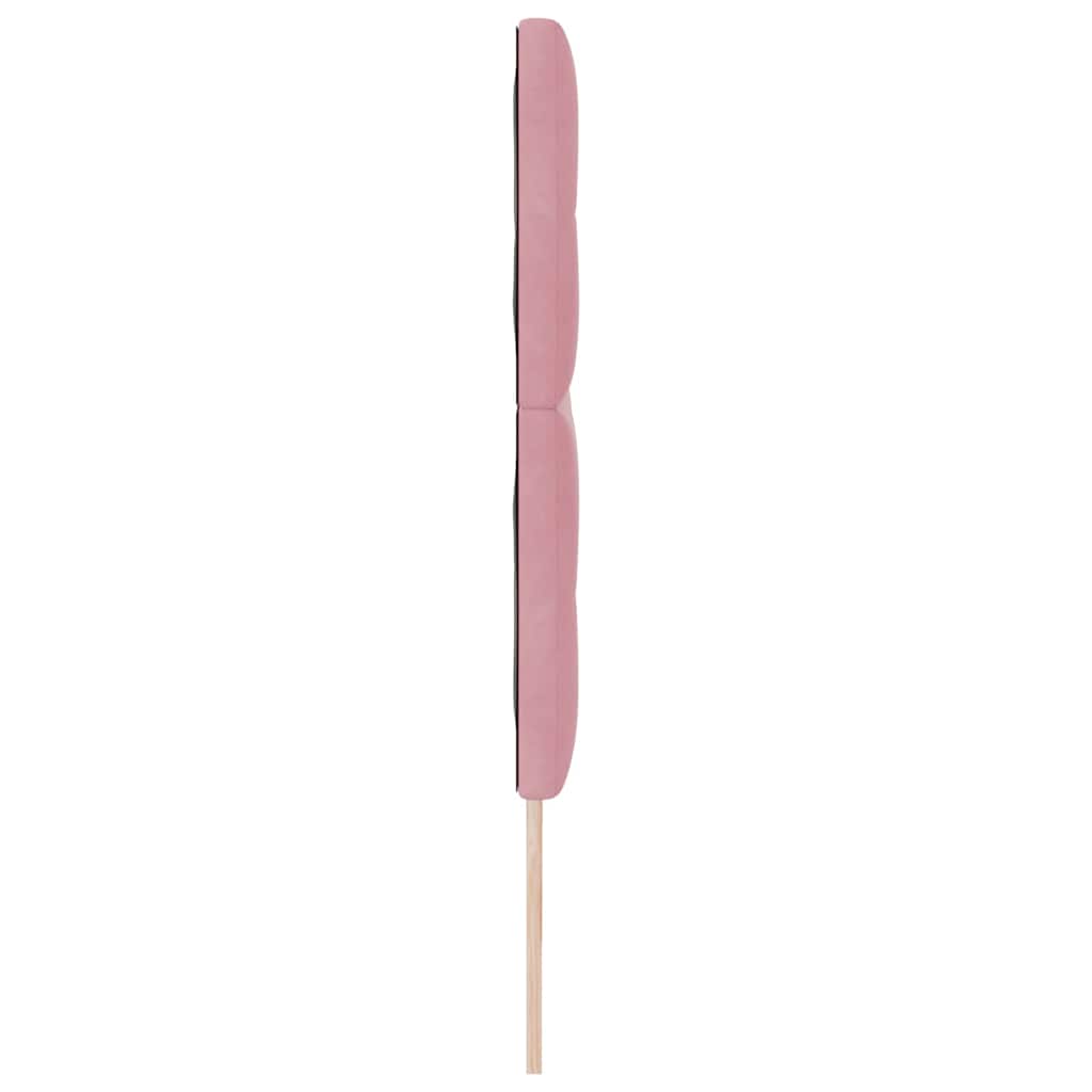 LED Hoofdbord met LED-stripverlichting Roze 180 cm Fluweel is nu te koop bij PeponiXL, paradijselijk wonen!