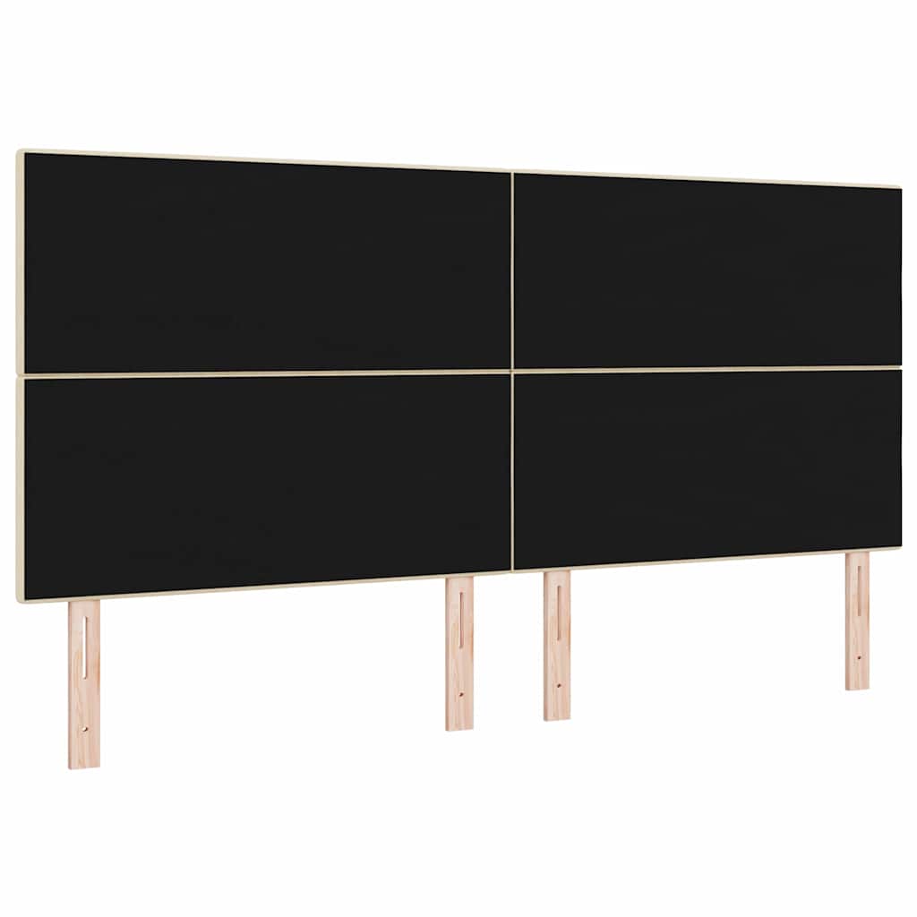 LED Hoofdbord met LED-stripverlichting Crème 200 cm Stof is nu te koop bij PeponiXL, paradijselijk wonen!