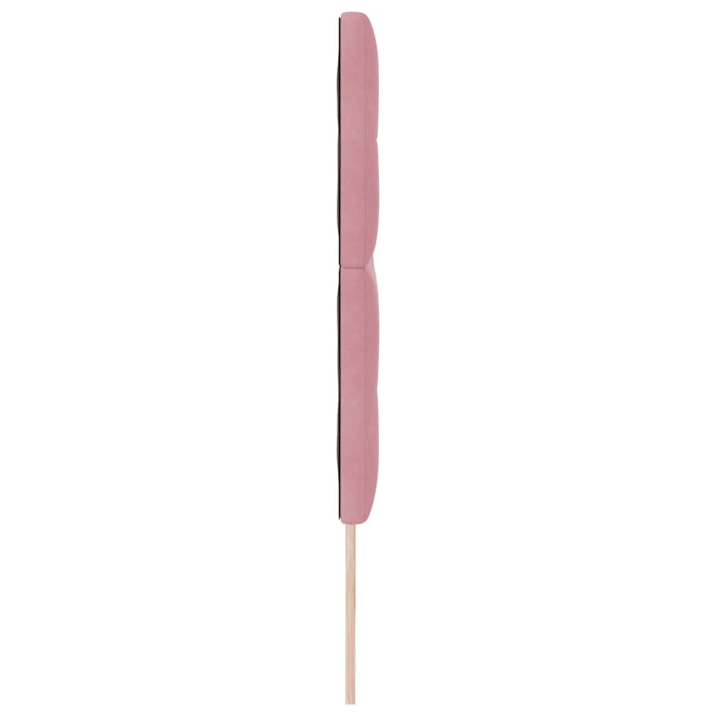 LED Hoofdbord met LED-stripverlichting Roze 200 cm Fluweel is nu te koop bij PeponiXL, paradijselijk wonen!