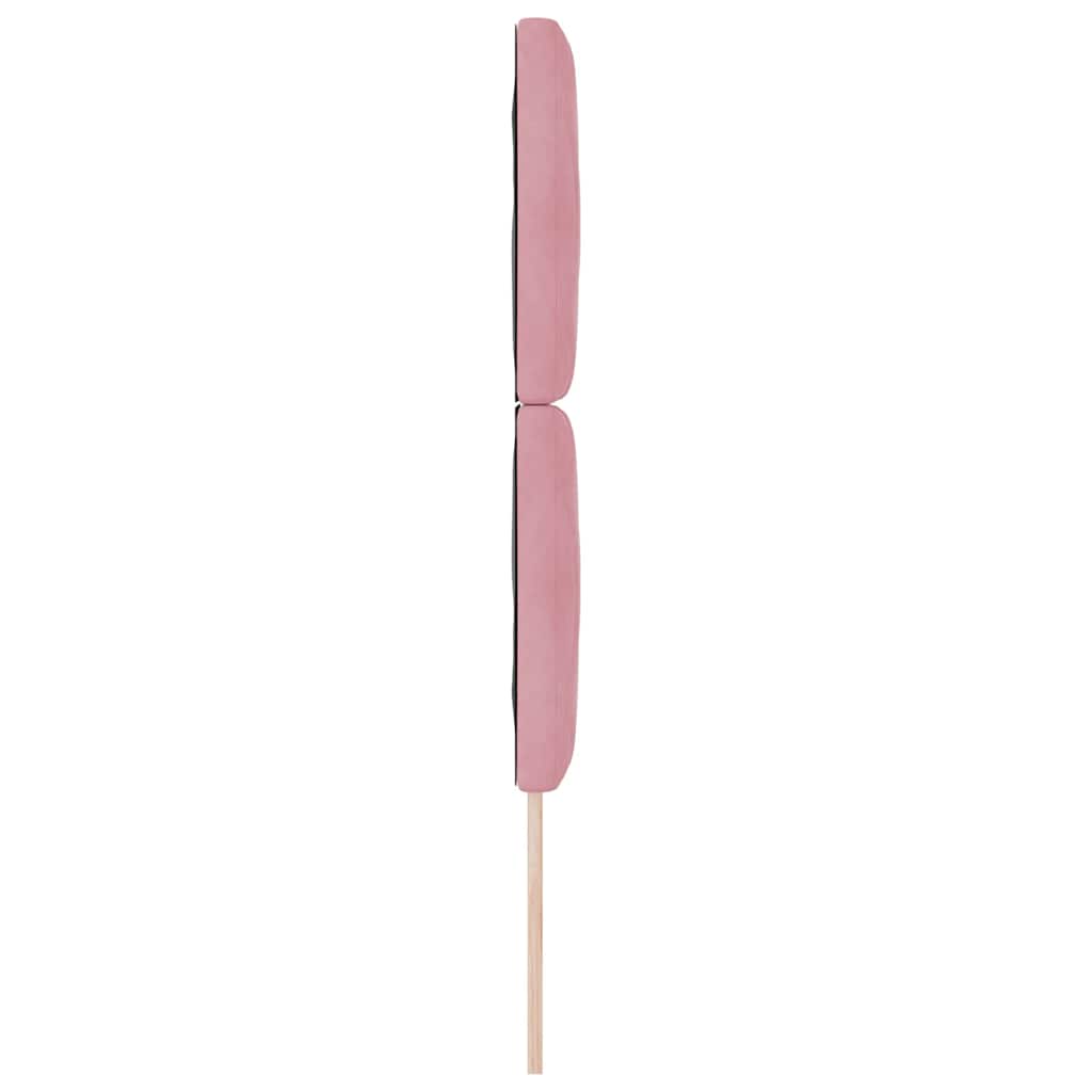 LED Hoofdbord Roze 80 cm Fluweel is nu te koop bij PeponiXL, paradijselijk wonen!
