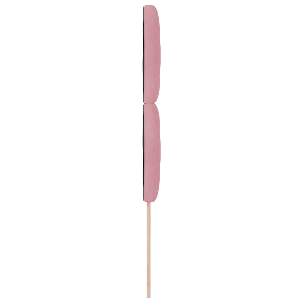LED Hoofdbord Roze 90 cm Fluweel is nu te koop bij PeponiXL, paradijselijk wonen!