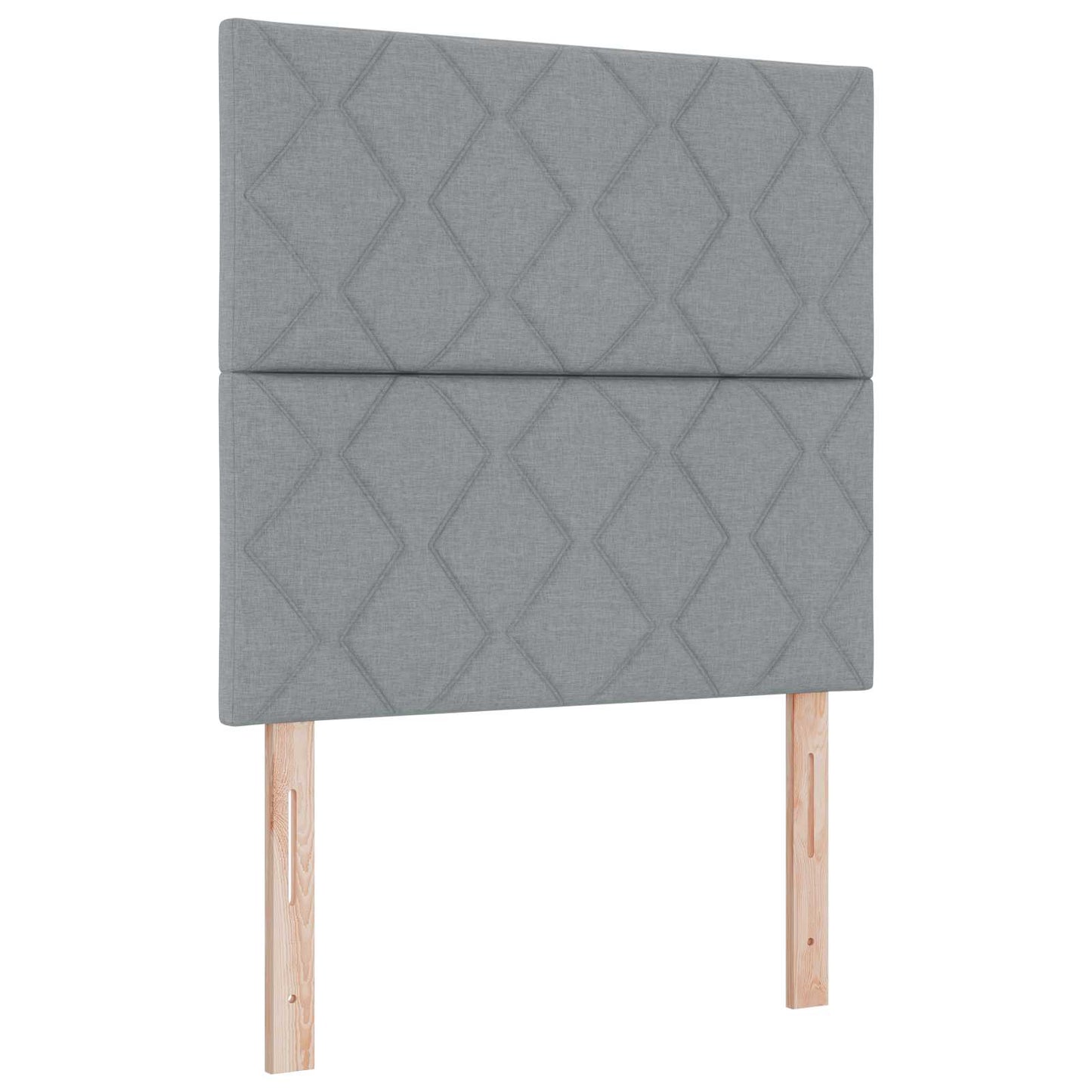 LED Hoofdbord Lichtgrijs 100 cm Stof is nu te koop bij PeponiXL, paradijselijk wonen!