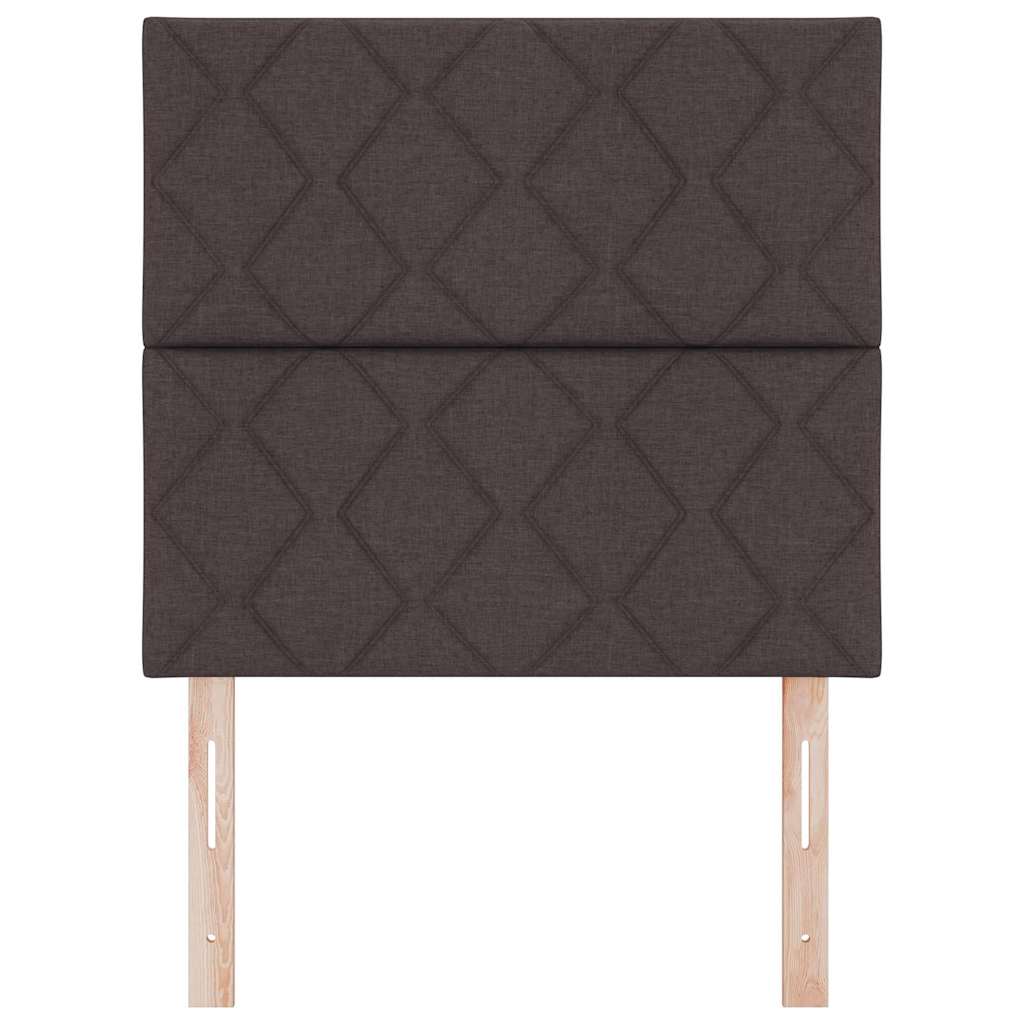 LED Hoofdbord Bruin 100 cm Stof is nu te koop bij PeponiXL, paradijselijk wonen!