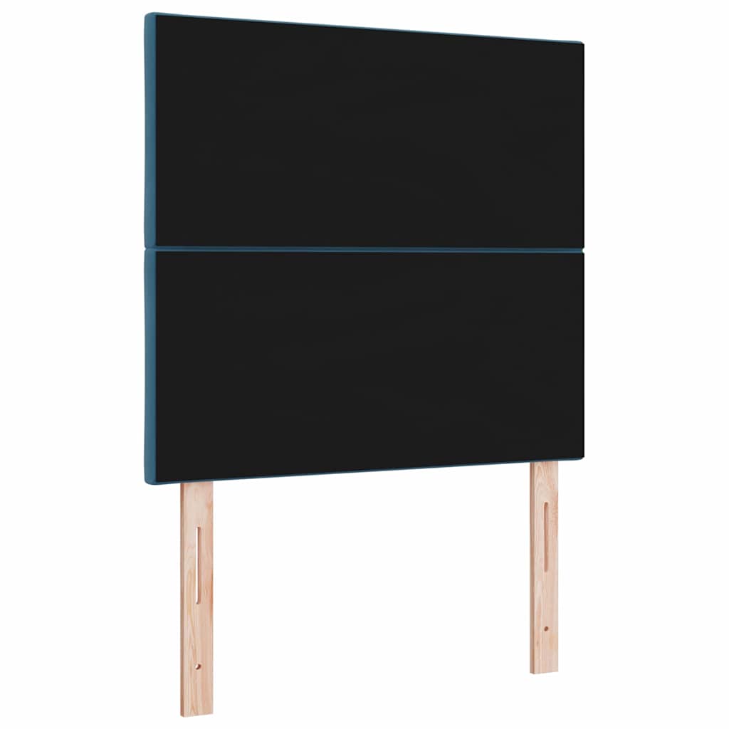 LED Hoofdbord Donkerblauw 100 cm Fluweel is nu te koop bij PeponiXL, paradijselijk wonen!