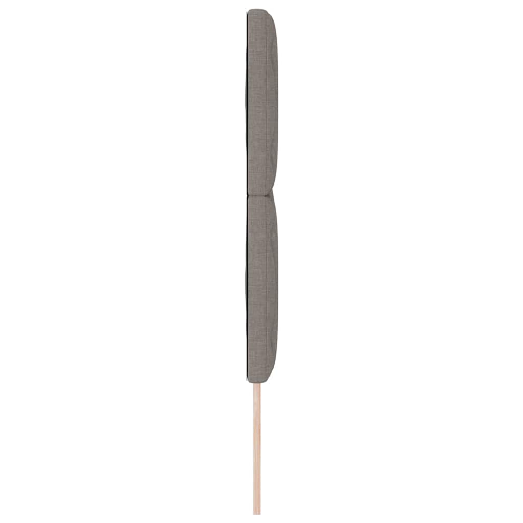 LED Hoofdbord Taupe 160 cm Stof is nu te koop bij PeponiXL, paradijselijk wonen!