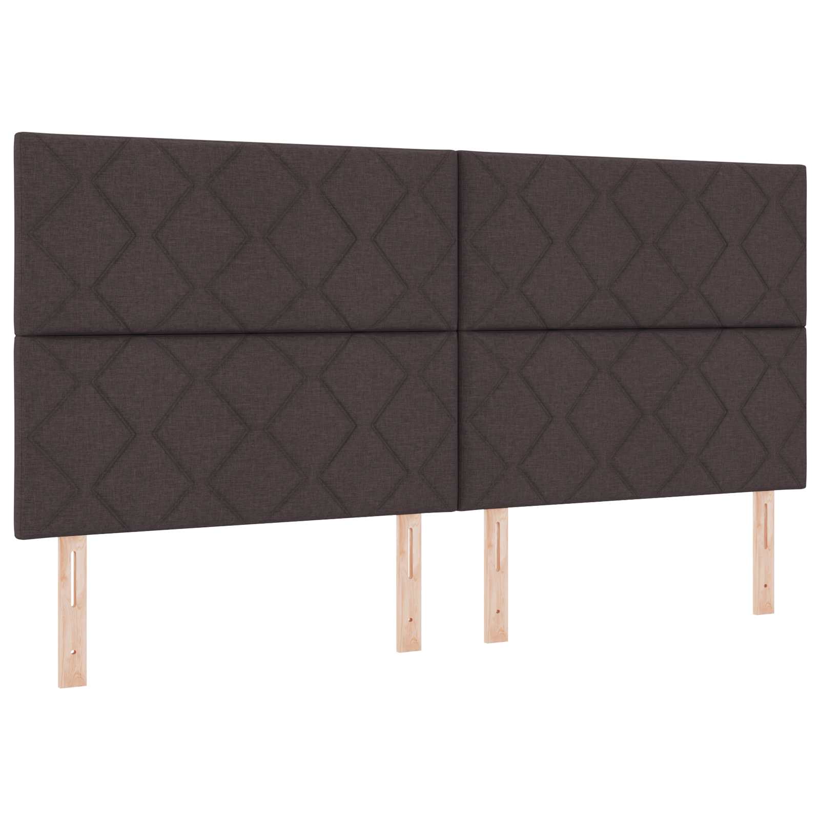 LED Hoofdbord Lichtgrijs 200 cm Stof is nu te koop bij PeponiXL, paradijselijk wonen!