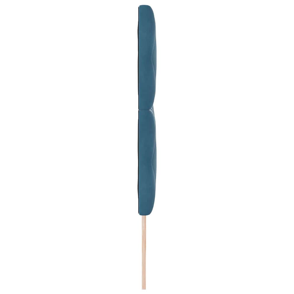 LED Hoofdbord Donkerblauw 200 cm Fluweel is nu te koop bij PeponiXL, paradijselijk wonen!