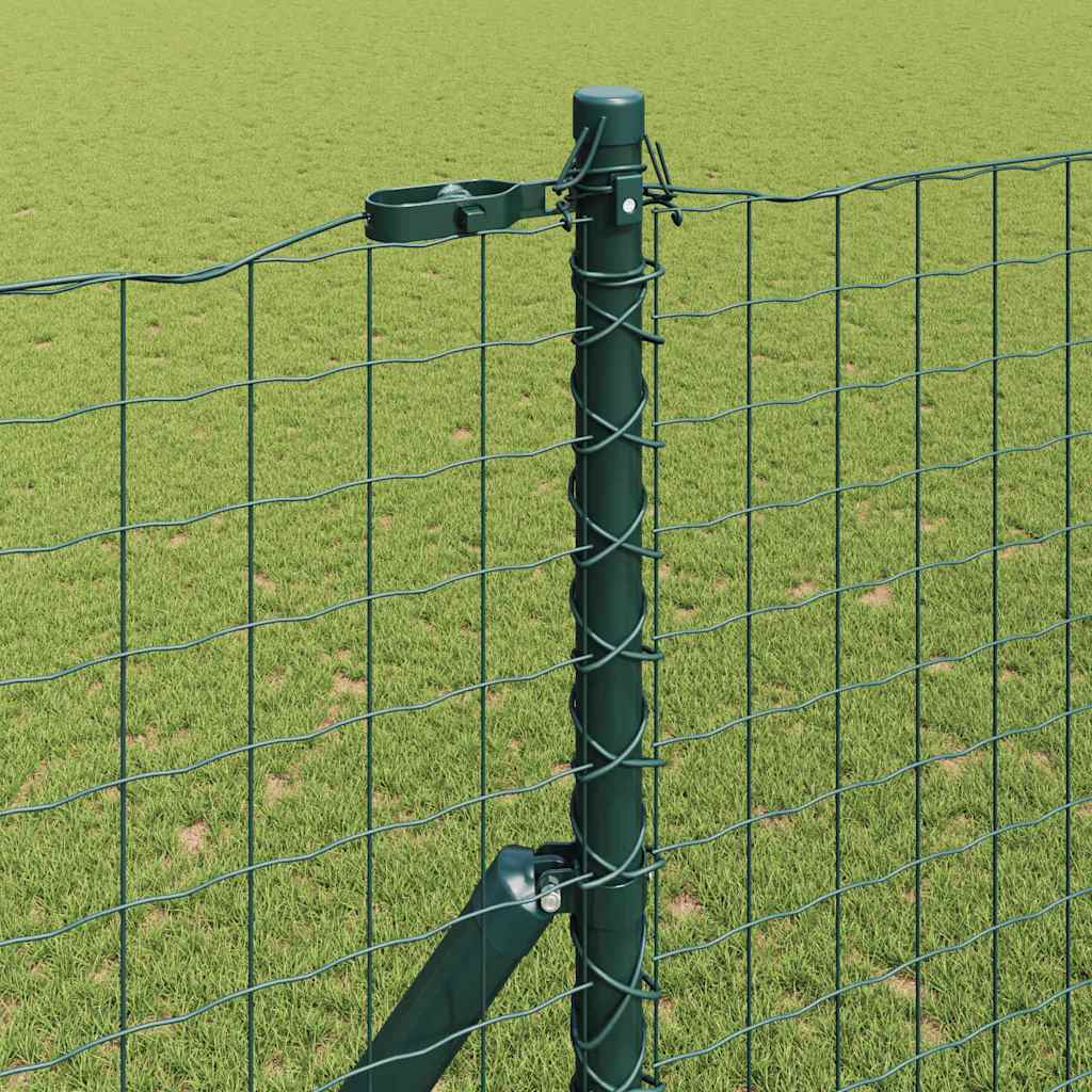 Afrasteringspaal 52 pcs Groen 3,2 x 3,2 x 200 cm is nu te koop bij PeponiXL, paradijselijk wonen!