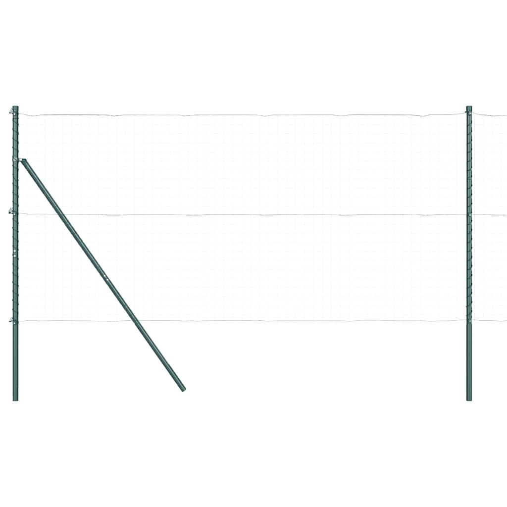 Afrasteringspaal 52 pcs Groen 3,2 x 3,2 x 210 cm is nu te koop bij PeponiXL, paradijselijk wonen!