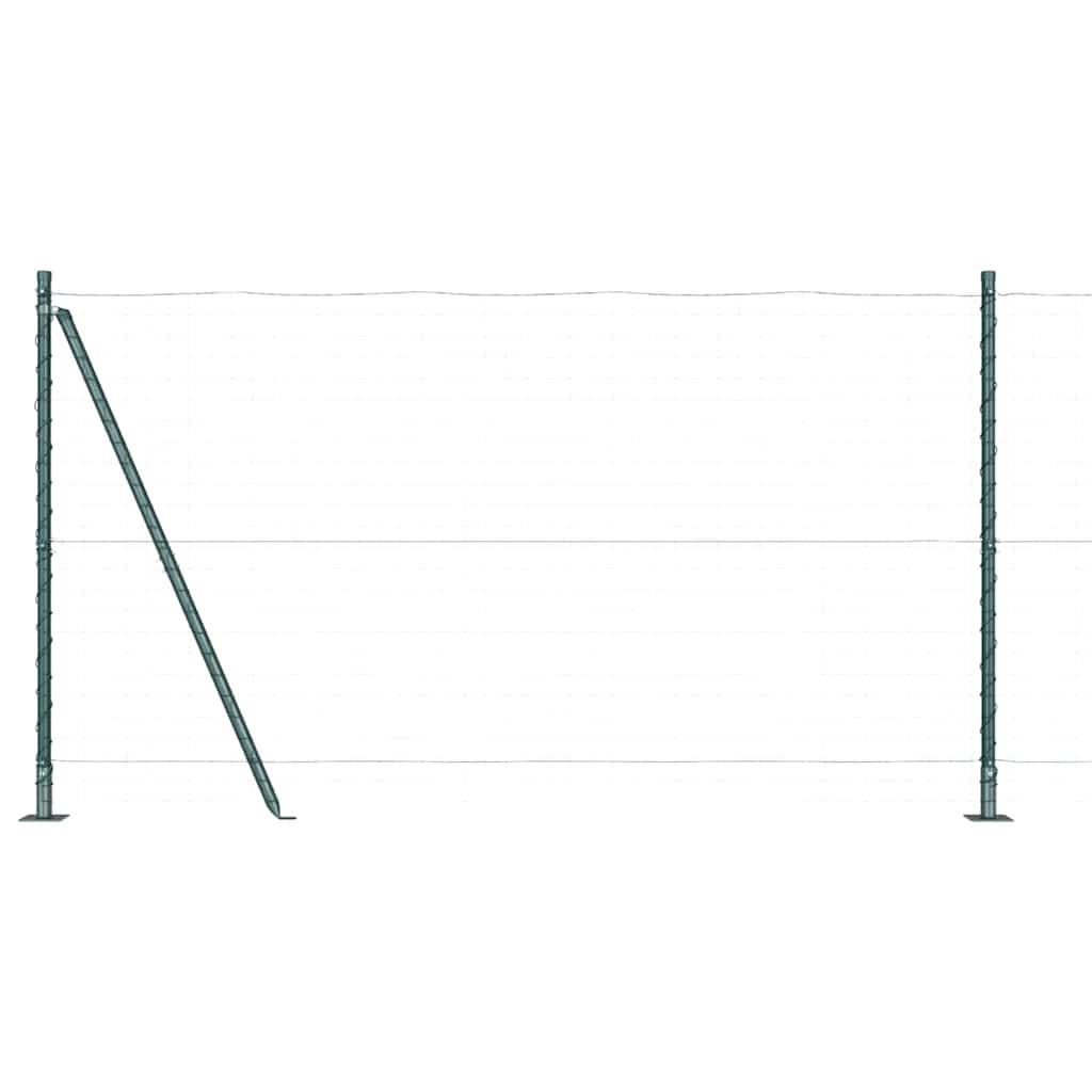 Afrasteringspaal 26 pcs Grijs 3,2 x 3,2 x 150 cm is nu te koop bij PeponiXL, paradijselijk wonen!