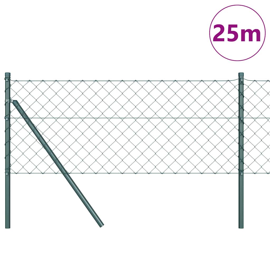 Afrasteringspaal Groen 25 x 0,4 m (60 x 60 mm gaas) is nu te koop bij PeponiXL, paradijselijk wonen!
