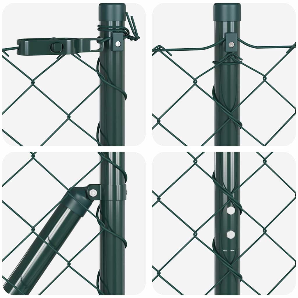 Afrasteringspaal Groen 1,5 x 25 m (60 x 60 mm gaas) Staal is nu te koop bij PeponiXL, paradijselijk wonen!