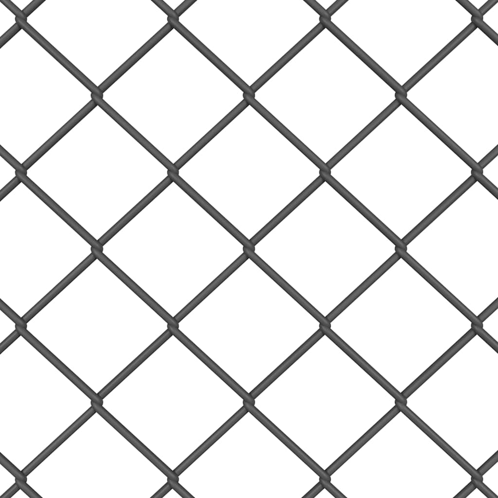 Afrasteringspaal Grijs 10 x 0,8 m (60 x 60 mm gaas) is nu te koop bij PeponiXL, paradijselijk wonen!