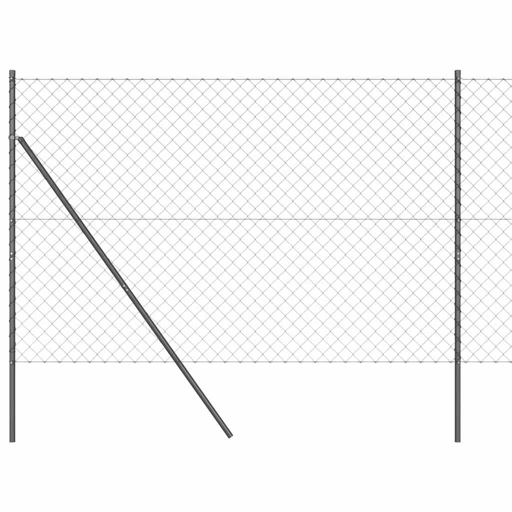 Afrasteringspaal Grijs 10 x 1,5 m (60 x 60 mm gaas) is nu te koop bij PeponiXL, paradijselijk wonen!