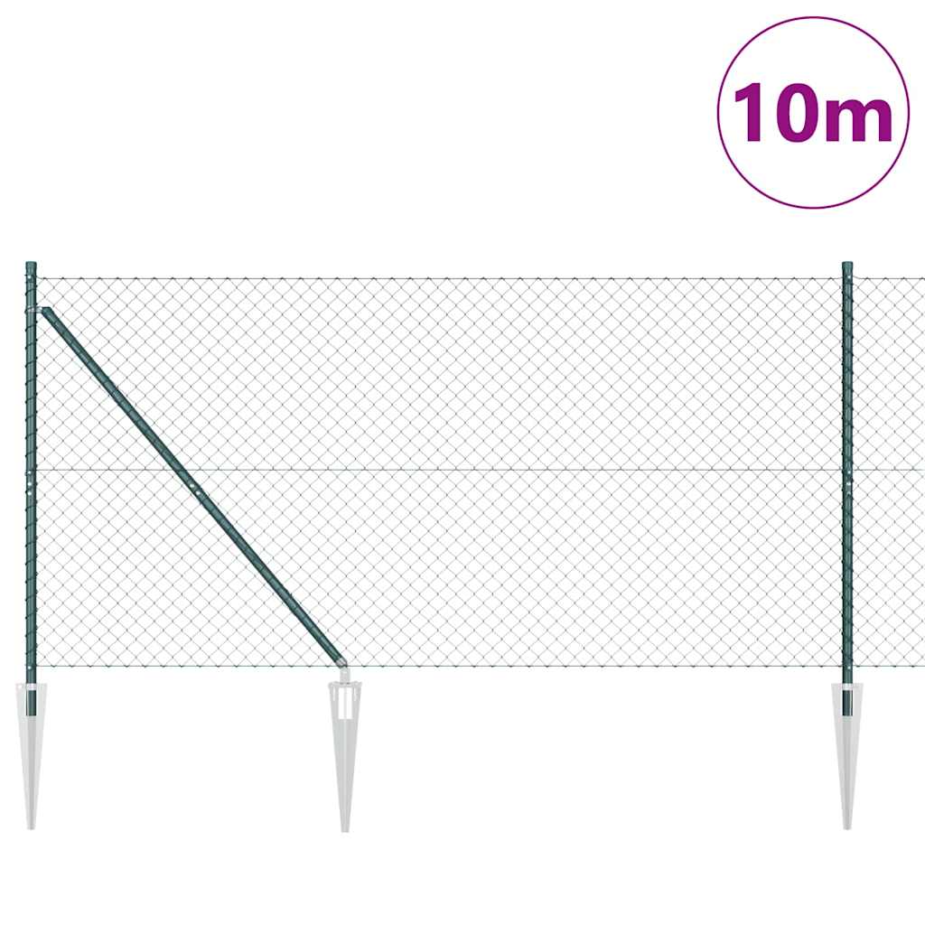 Afrasteringspaal Groen 10 x 1,4 m (40 x 40 mm gaas) is nu te koop bij PeponiXL, paradijselijk wonen!