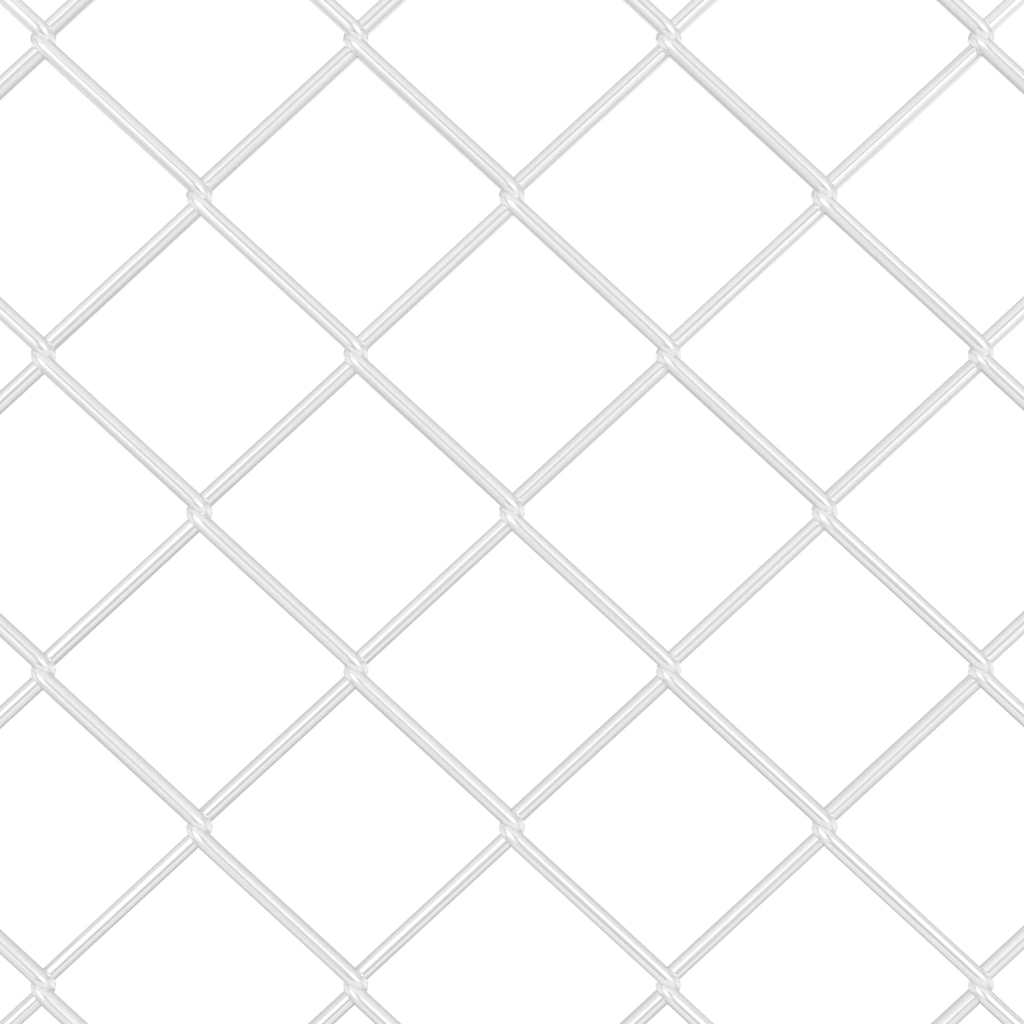 Afrasteringspaal Zilver 10 x 1 m (60 x 60 mm gaas) Staal is nu te koop bij PeponiXL, paradijselijk wonen!