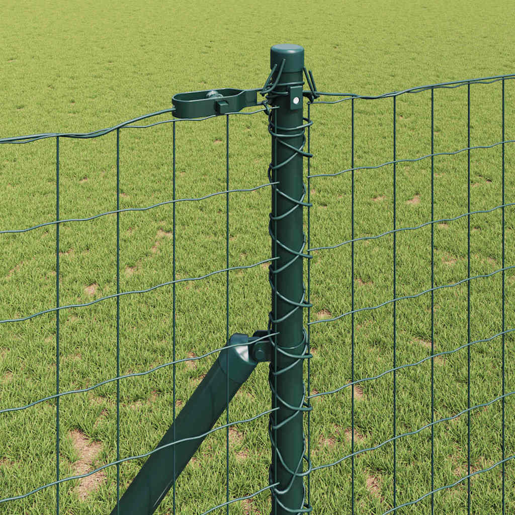 Hek met Paal Groen 1 x 10 m Staal en PVC is nu te koop bij PeponiXL, paradijselijk wonen!
