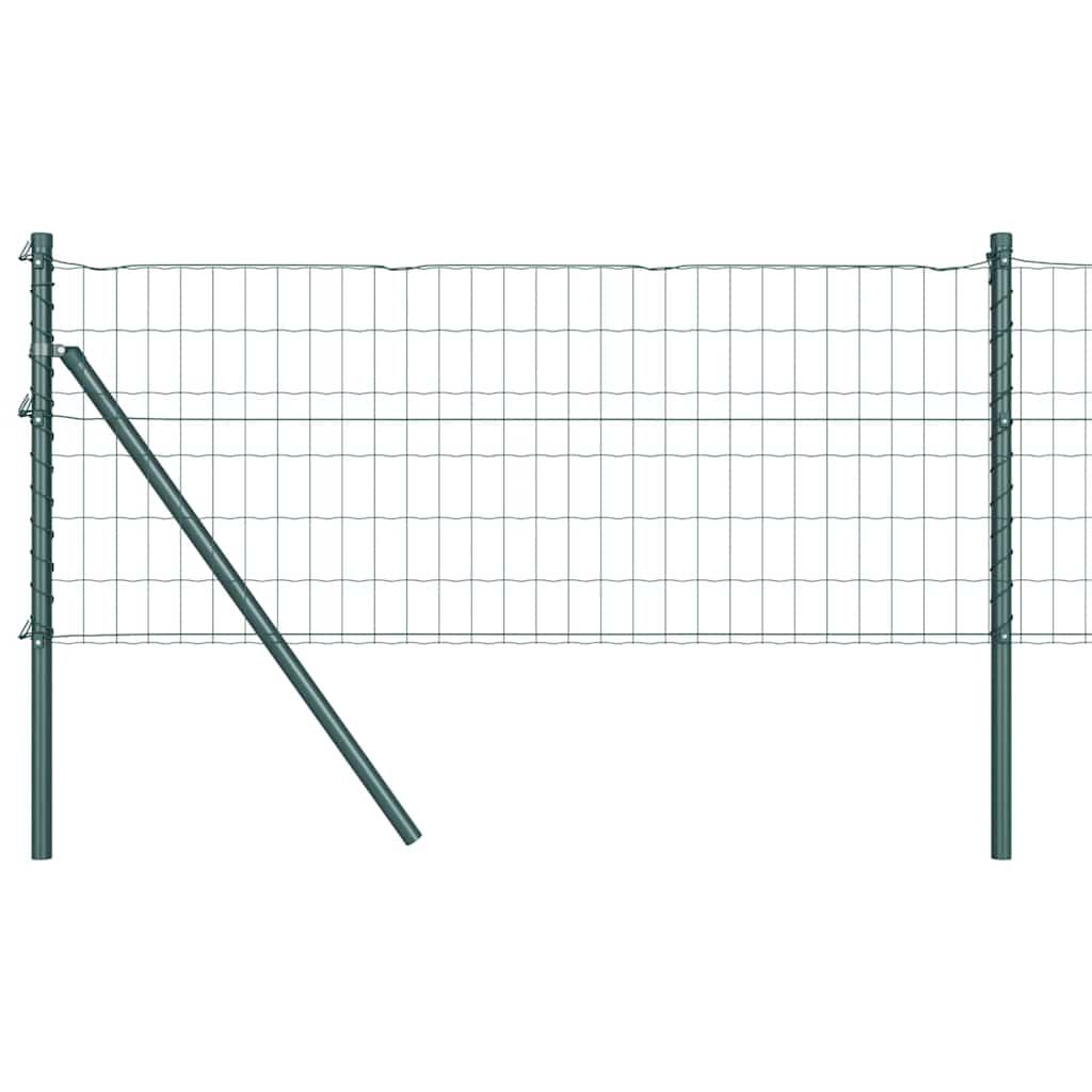 Hek met Paal Groen 0,8 x 10 m Staal en PVC is nu te koop bij PeponiXL, paradijselijk wonen!