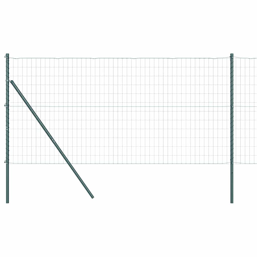 Hek met Paal Groen 1,2 x 10 m Staal en PVC is nu te koop bij PeponiXL, paradijselijk wonen!