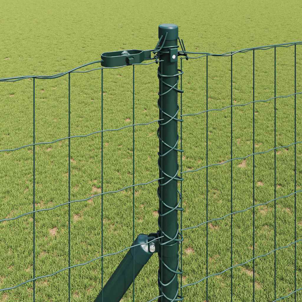 Hek met Paal Groen 1,5 x 10 m Staal en PVC is nu te koop bij PeponiXL, paradijselijk wonen!