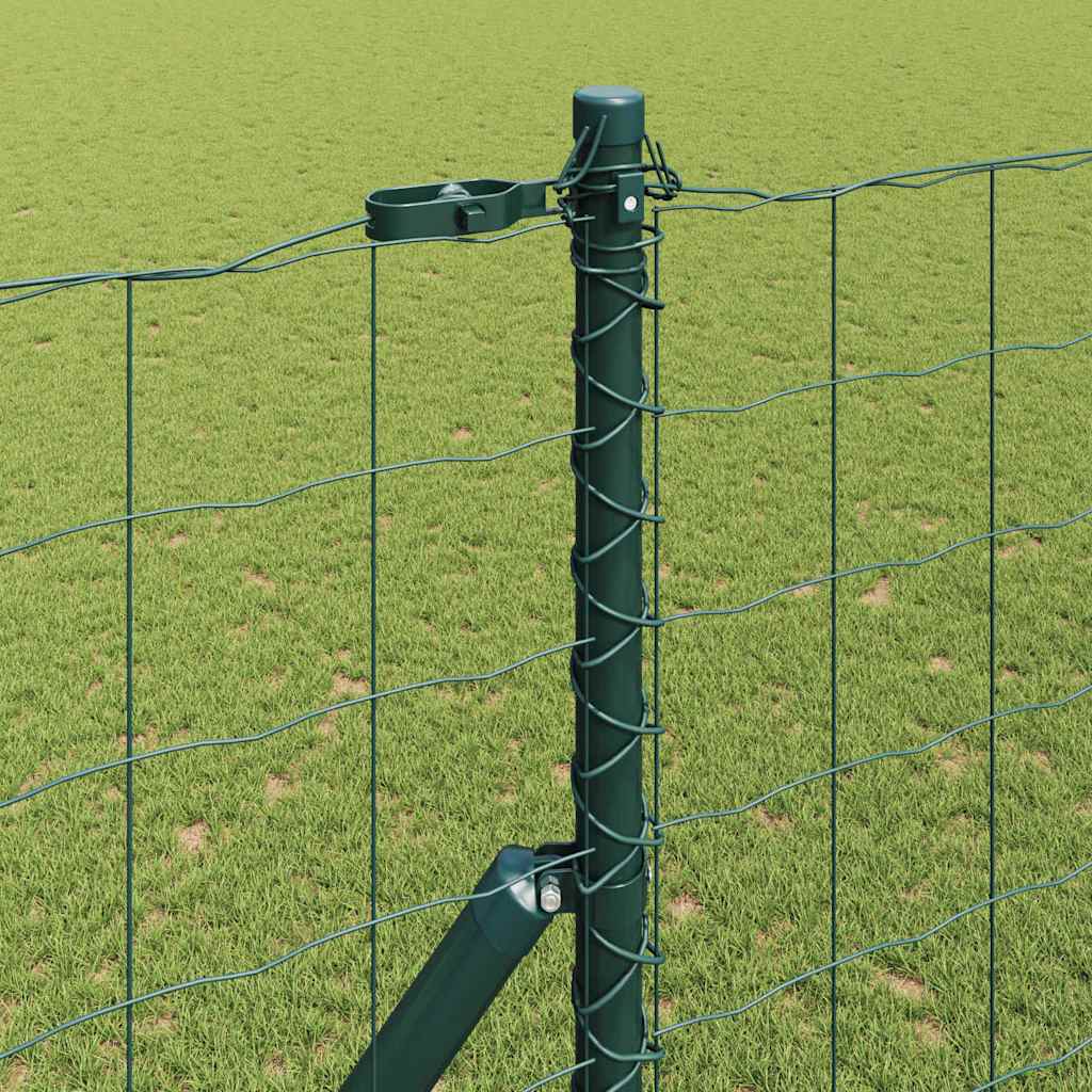 Hek met Paal Groen 1,6 x 10 m Staal en PVC is nu te koop bij PeponiXL, paradijselijk wonen!