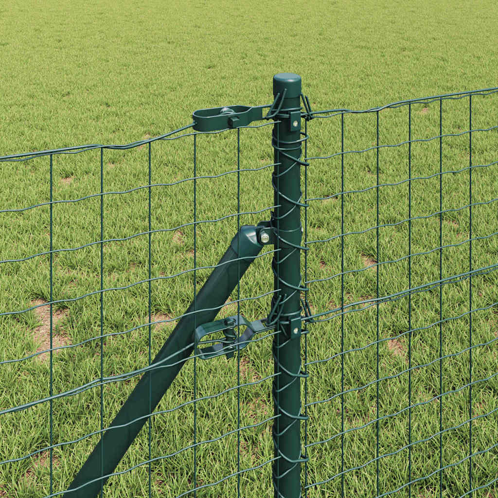 Hek met Paal Groen 0,6 x 50 m Staal en PVC is nu te koop bij PeponiXL, paradijselijk wonen!