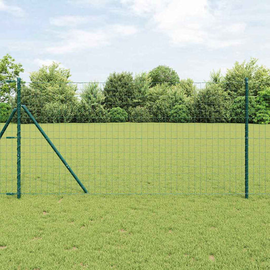 Hek met Paal Groen 1 x 10 m Staal is nu te koop bij PeponiXL, paradijselijk wonen!