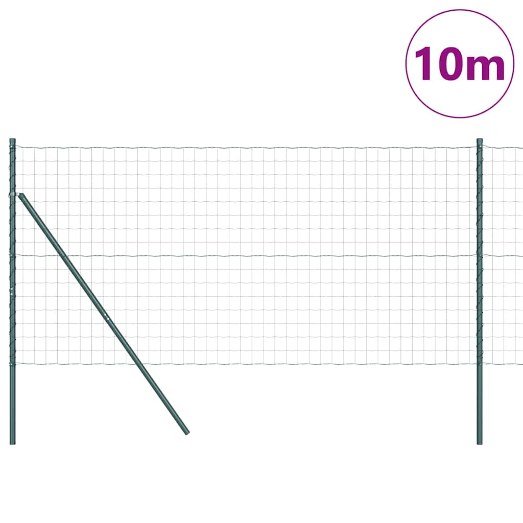 Hek met Paal Groen 1,2 x 10 m Staal is nu te koop bij PeponiXL, paradijselijk wonen!