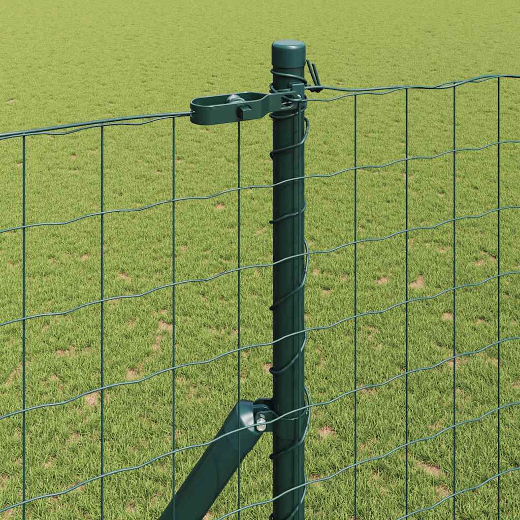 Hek met Paal Groen 1,6 x 10 m Staal en PVC is nu te koop bij PeponiXL, paradijselijk wonen!