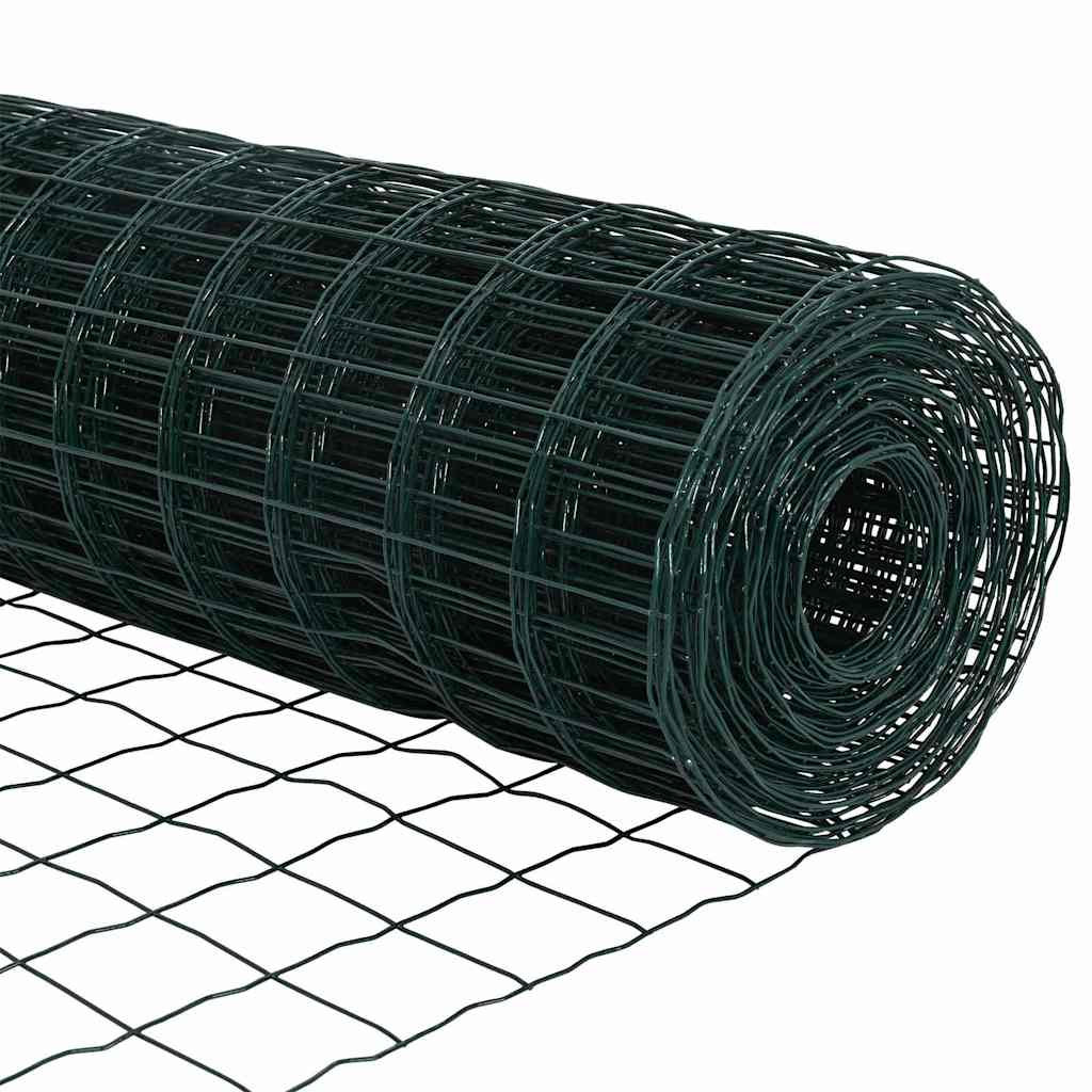 Hek met Paal Groen 0,8 x 25 m Staal is nu te koop bij PeponiXL, paradijselijk wonen!
