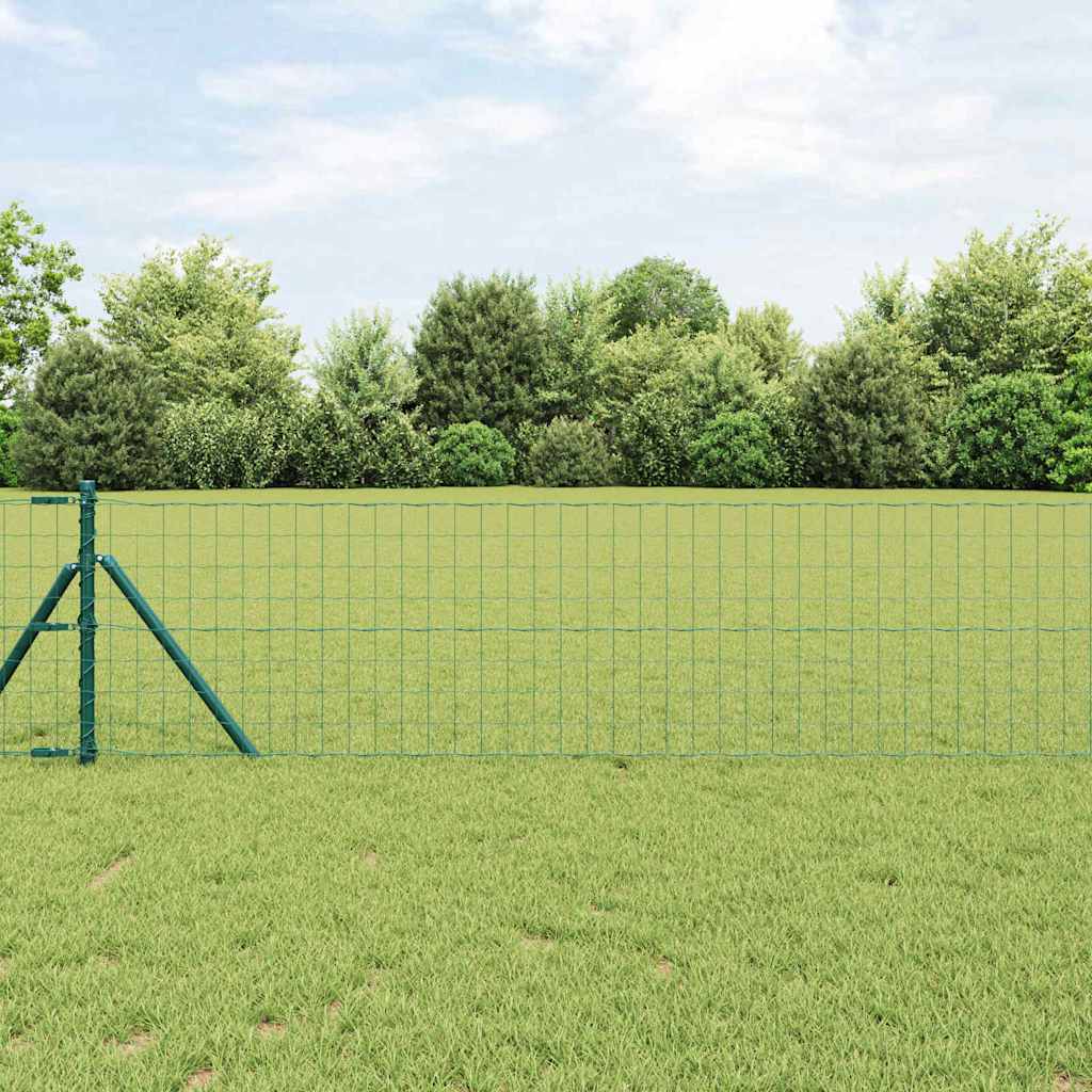 Hek met Paal Groen 0,8 x 25 m Staal is nu te koop bij PeponiXL, paradijselijk wonen!