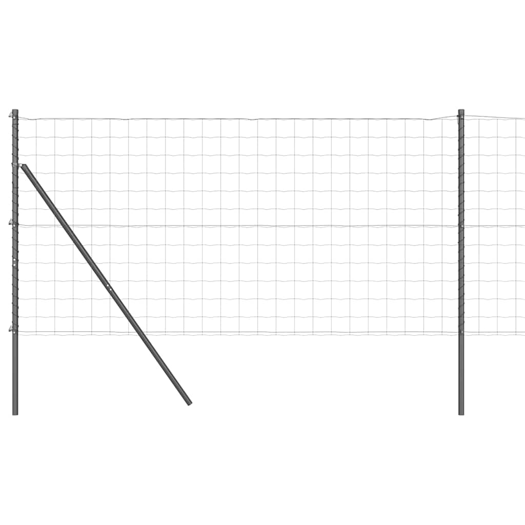 Hek met Paal Grijs 1,2 x 10 m Staal is nu te koop bij PeponiXL, paradijselijk wonen!