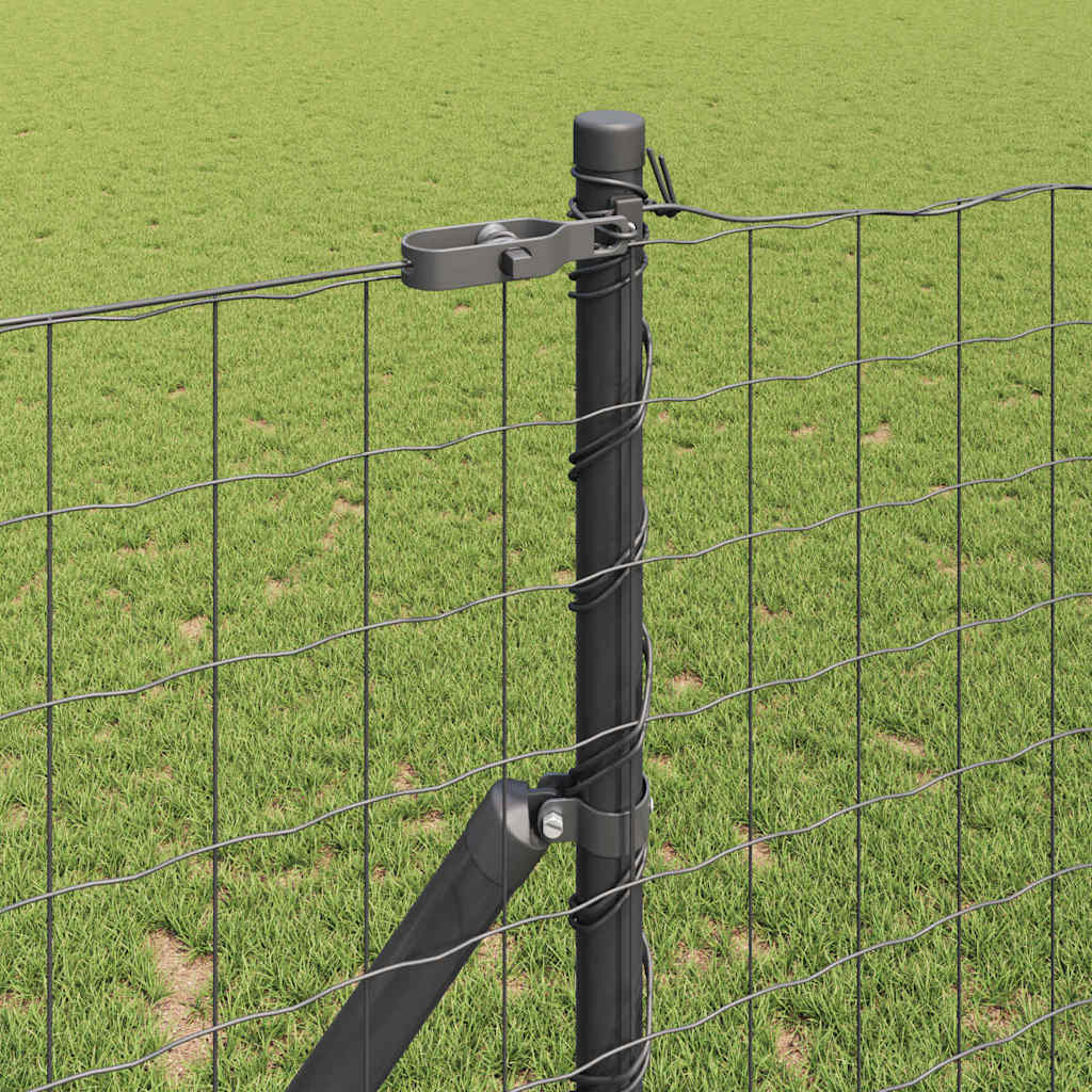 Hek met Paal Grijs 1 x 10 m Staal is nu te koop bij PeponiXL, paradijselijk wonen!
