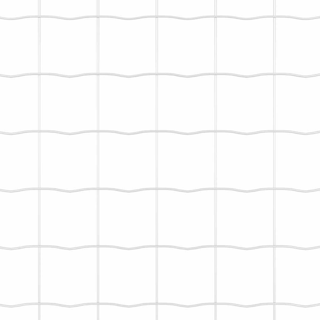 Hek met Paal Zilver 0,6 x 25 m Staal en PVC is nu te koop bij PeponiXL, paradijselijk wonen!