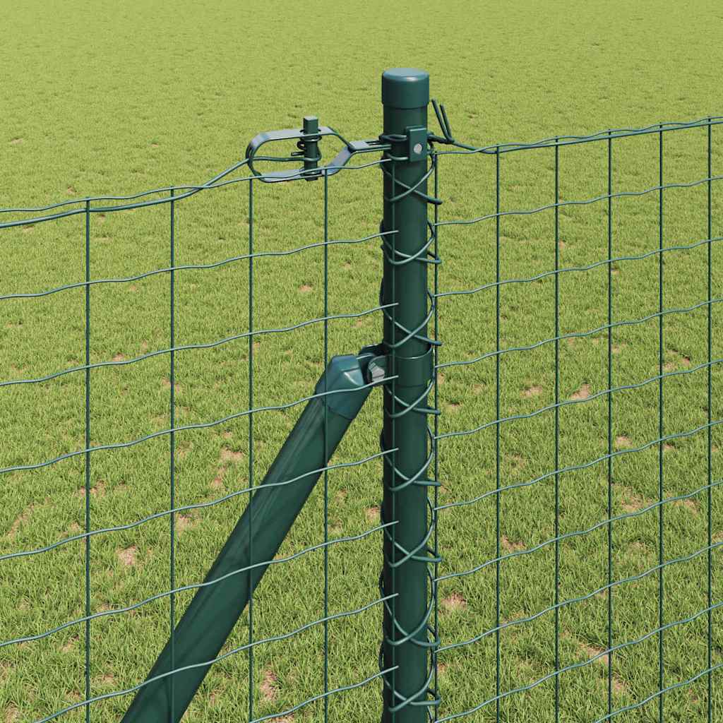 Hek met Paal Groen 1,6 x 10 m Staal en PVC is nu te koop bij PeponiXL, paradijselijk wonen!