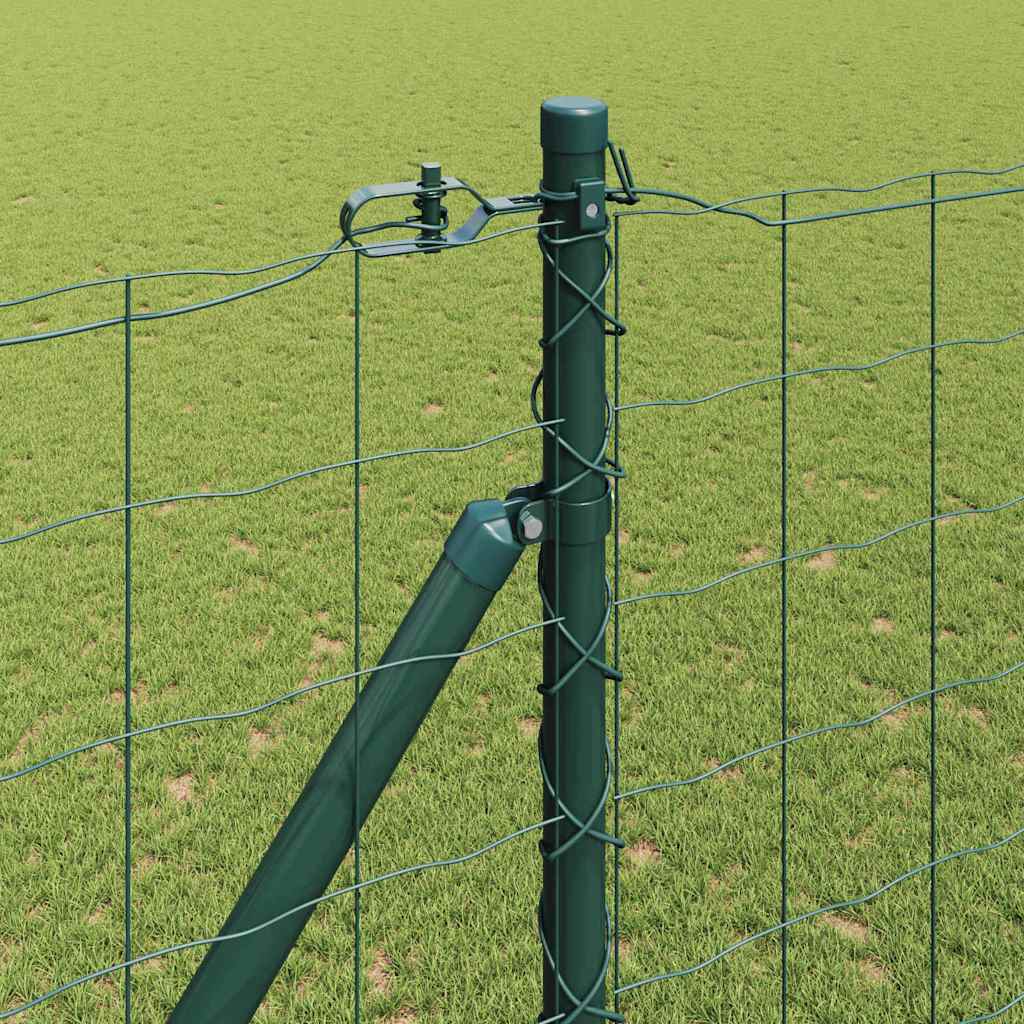 Hek met Paal Groen 1,6 x 10 m Staal en PVC is nu te koop bij PeponiXL, paradijselijk wonen!