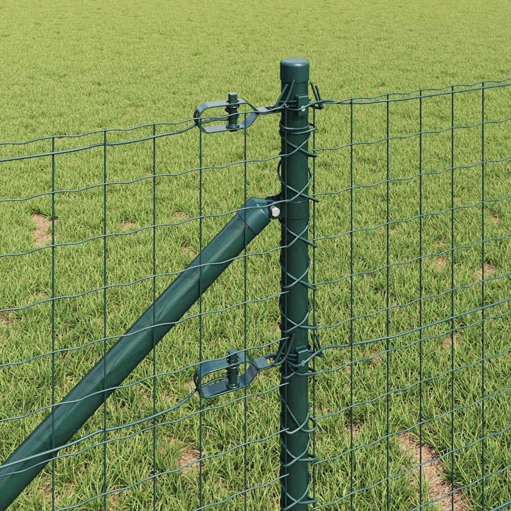 Hek met Paal Groen 0,6 x 25 m Staal en PVC is nu te koop bij PeponiXL, paradijselijk wonen!