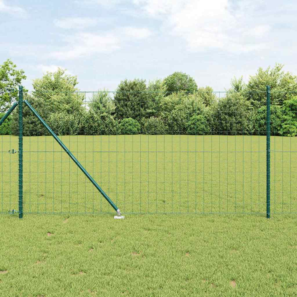 Hek met Paal Groen 1 x 25 m Staal en PVC is nu te koop bij PeponiXL, paradijselijk wonen!