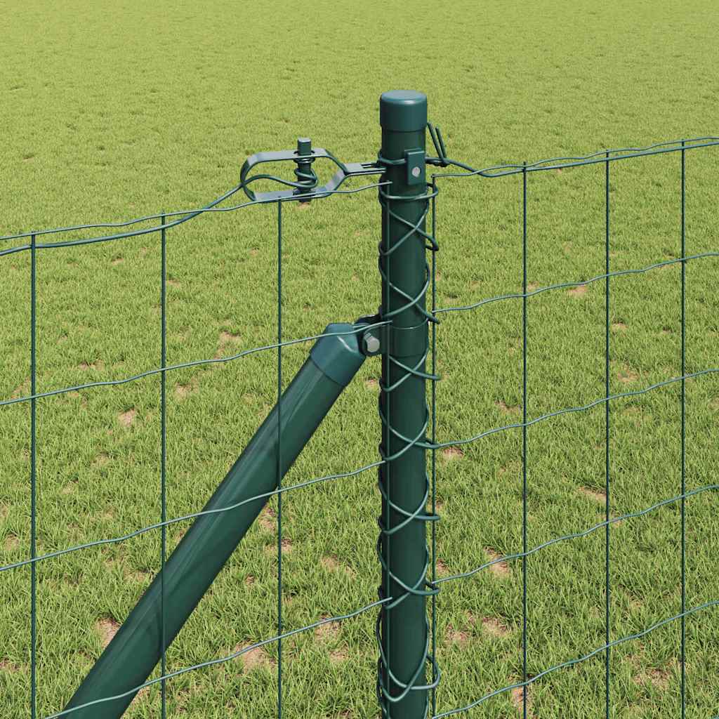 Hek met Paal Groen 1,2 x 25 m Staal en PVC is nu te koop bij PeponiXL, paradijselijk wonen!
