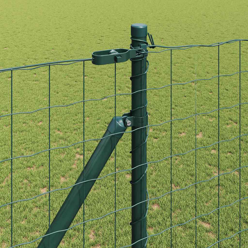 Hek met Paal Groen 1,6 x 10 m Staal en PVC is nu te koop bij PeponiXL, paradijselijk wonen!