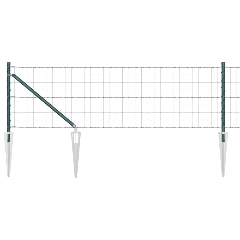 Hek met Paal Groen 0,8 x 25 m Staal is nu te koop bij PeponiXL, paradijselijk wonen!