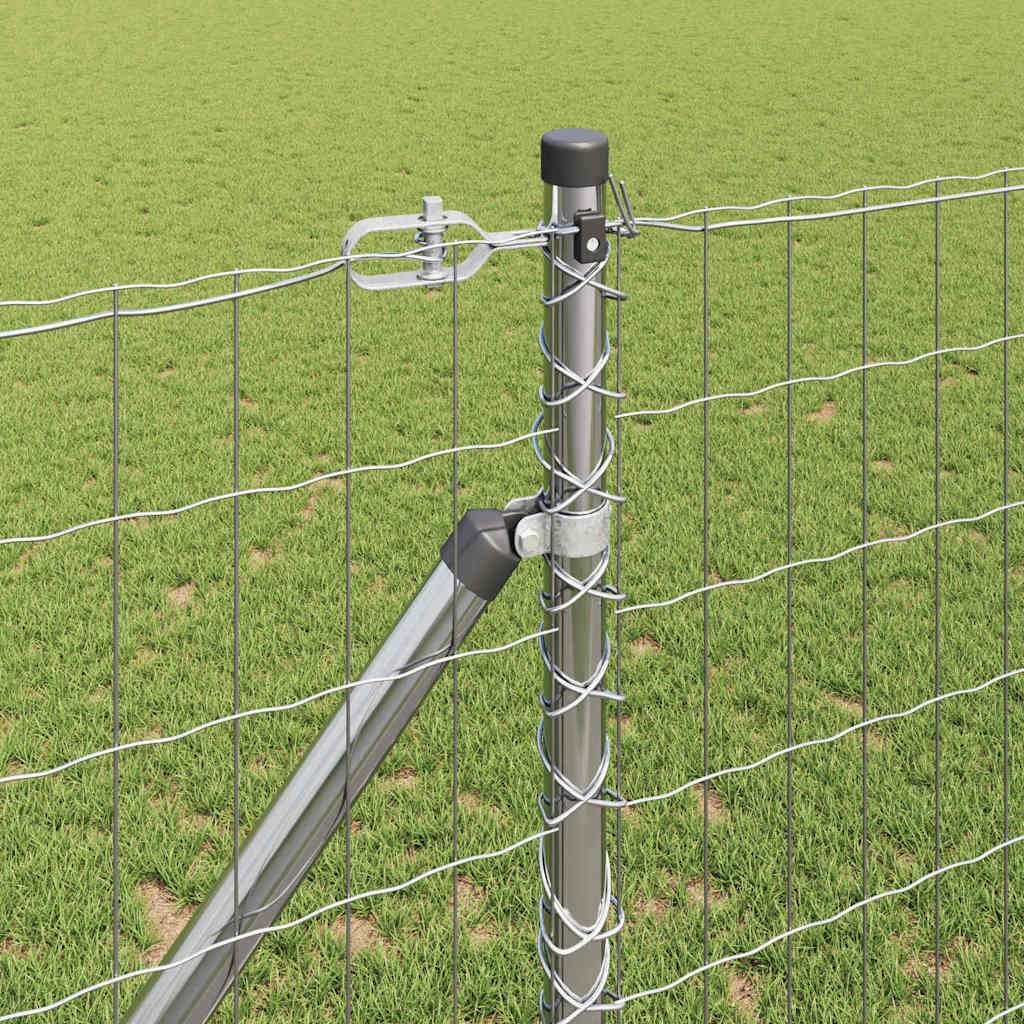 Hek met Paal Zilver 1,2 x 25 m Staal is nu te koop bij PeponiXL, paradijselijk wonen!