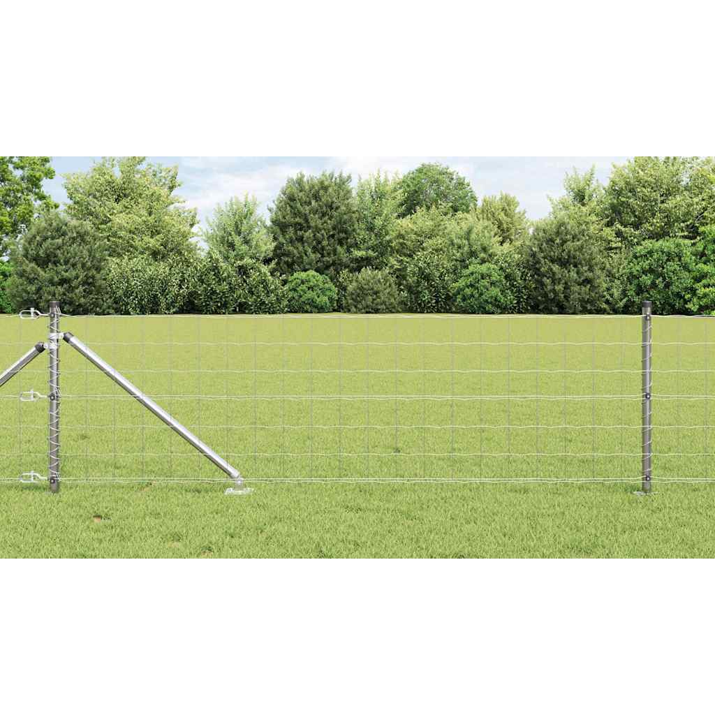 Hek met Paal Zilver 0,4 x 25 m Staal is nu te koop bij PeponiXL, paradijselijk wonen!