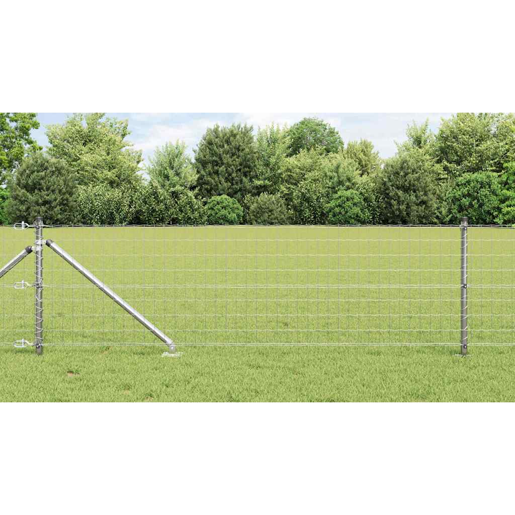 Hek met Paal Zilver 0,4 x 50 m Staal is nu te koop bij PeponiXL, paradijselijk wonen!