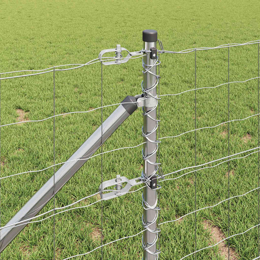Hek met Paal Zilver 0,6 x 50 m Staal is nu te koop bij PeponiXL, paradijselijk wonen!