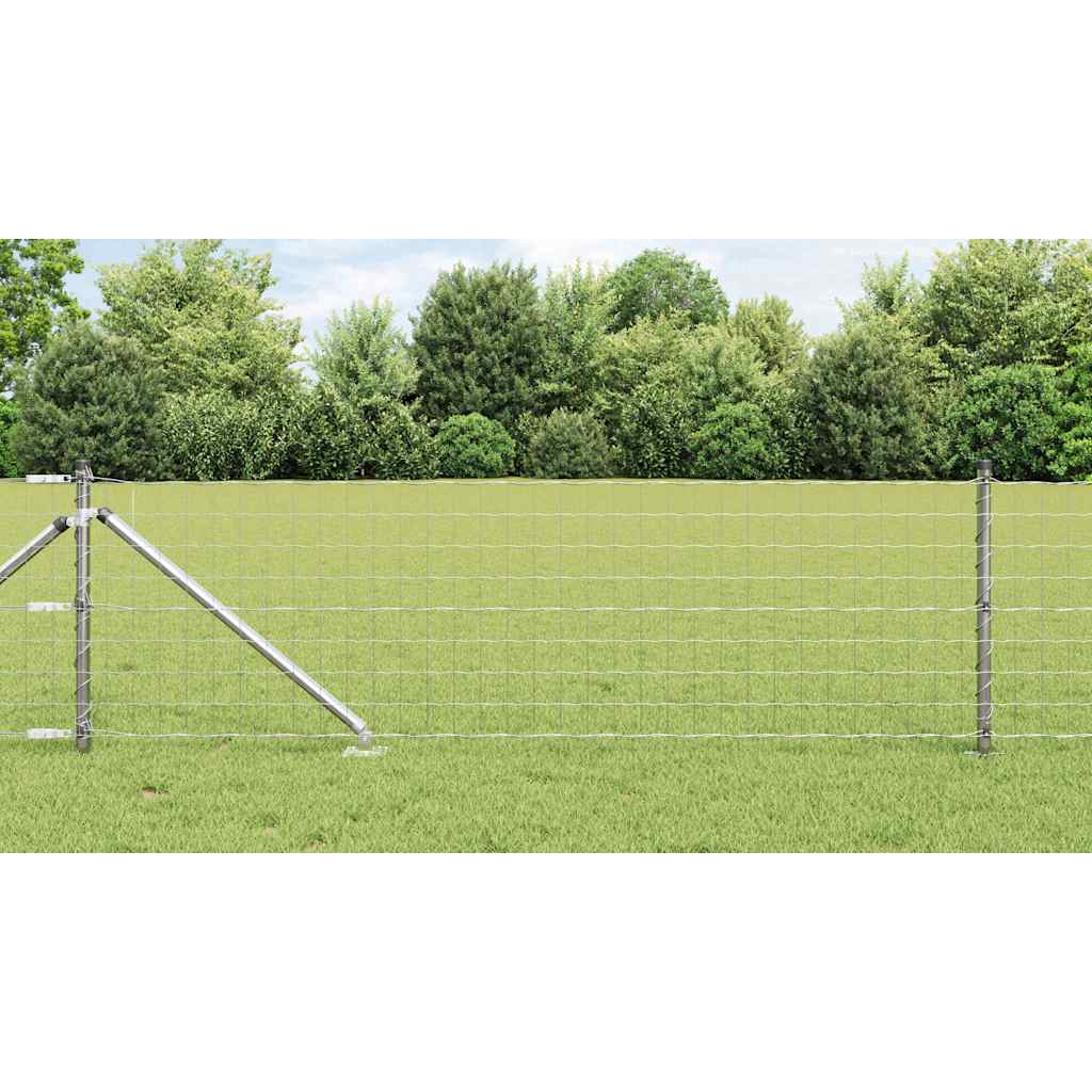 Hek met Paal Zilver 0,4 x 25 m Staal is nu te koop bij PeponiXL, paradijselijk wonen!