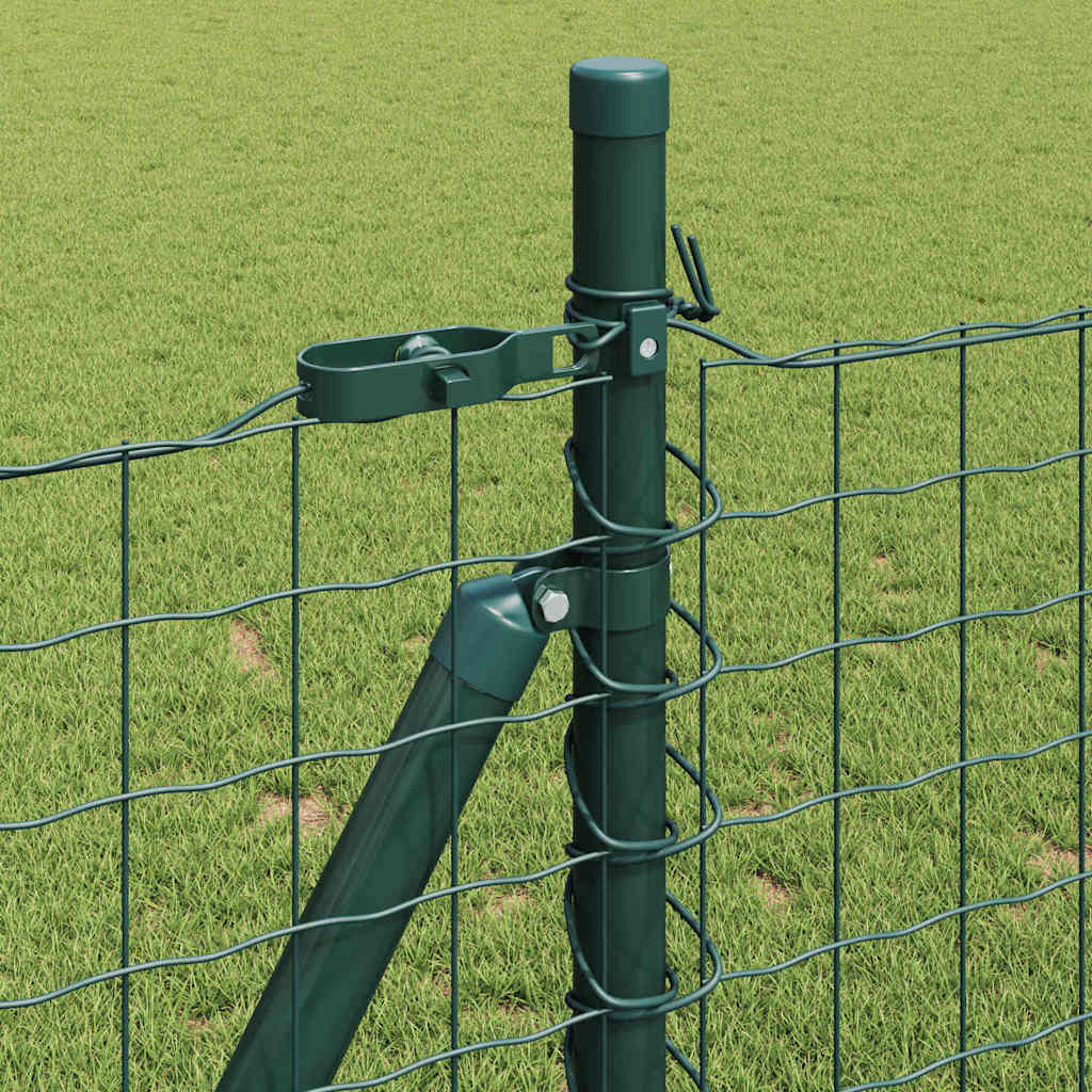 Hek met Paal Groen 0,8 x 10 m Staal en PVC is nu te koop bij PeponiXL, paradijselijk wonen!