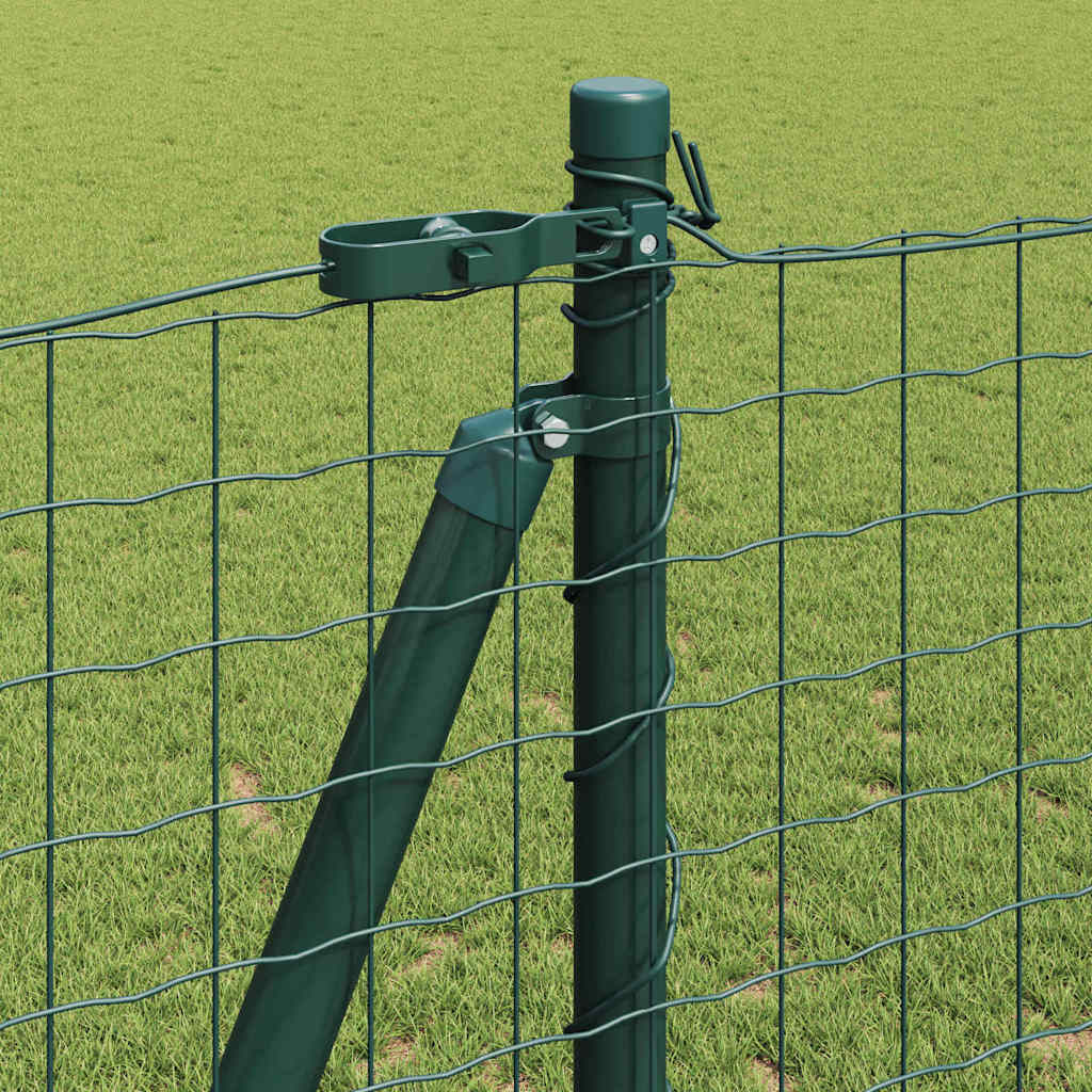 Hecke met palen Groen 1.2 x 10 m Staal is nu te koop bij PeponiXL, paradijselijk wonen!